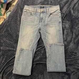 J. Crew Men's flex slim Denim Jeans in Light Blue